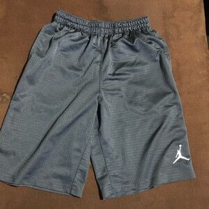 Gray Air Jordan Shorts